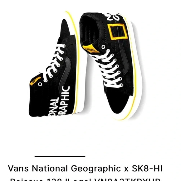 Vans Other - Brand new  Van’s collection “National Geographic” shoes size 5 or men’s 3.5